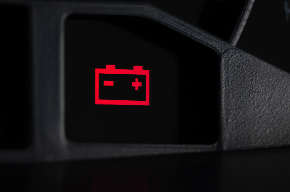 Car Battery Sign